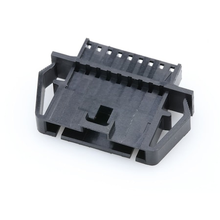 Molex Board Connector, 9 Contact(S), 1 Row(S), Male, 0.1 Inch Pitch, Crimp Terminal, Black Insulator,  701070043